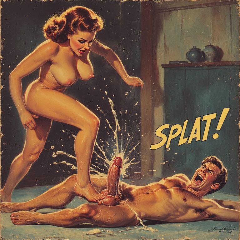 extreme ballbusting and femdom